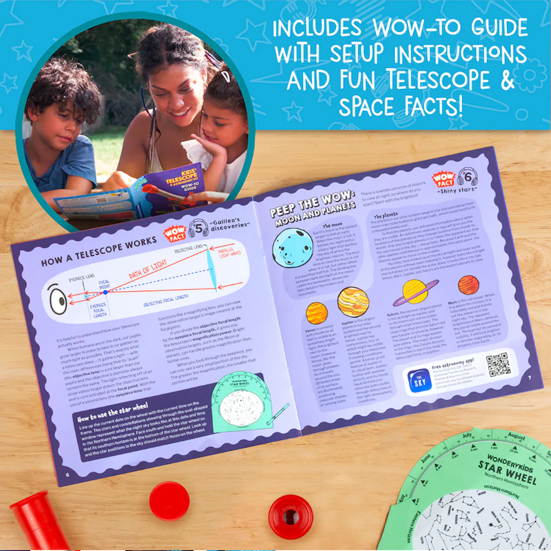 Wow in the World: Kids' Telescope & Astronomy Kit