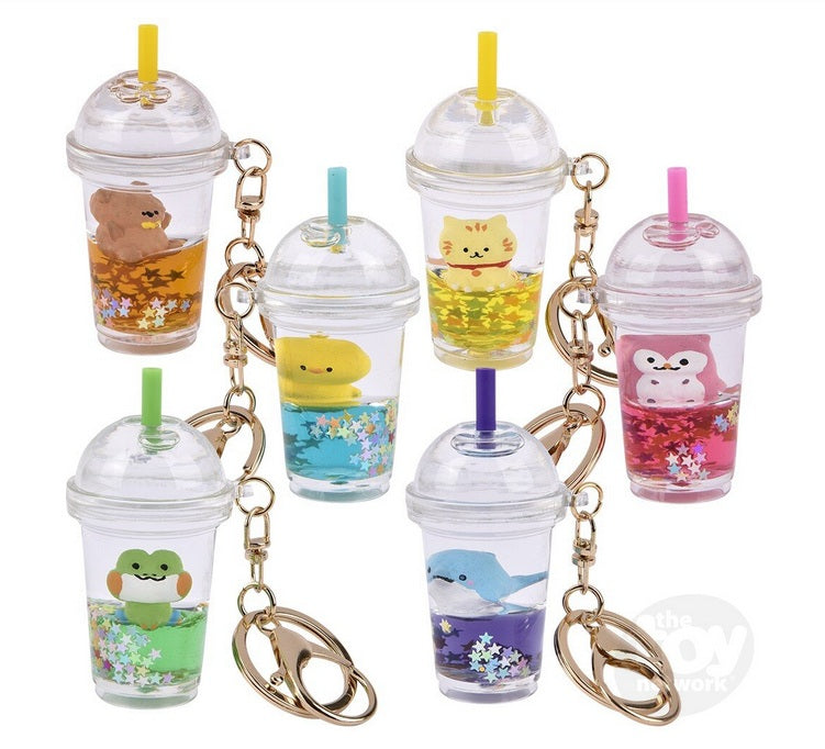 Kawaii Animal Smoothie Liquid Clip On