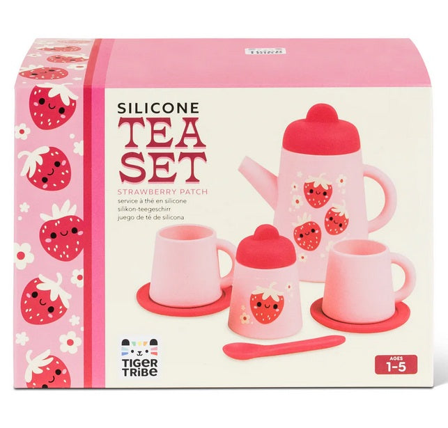 Strawberry Patch Silicone Tea Set