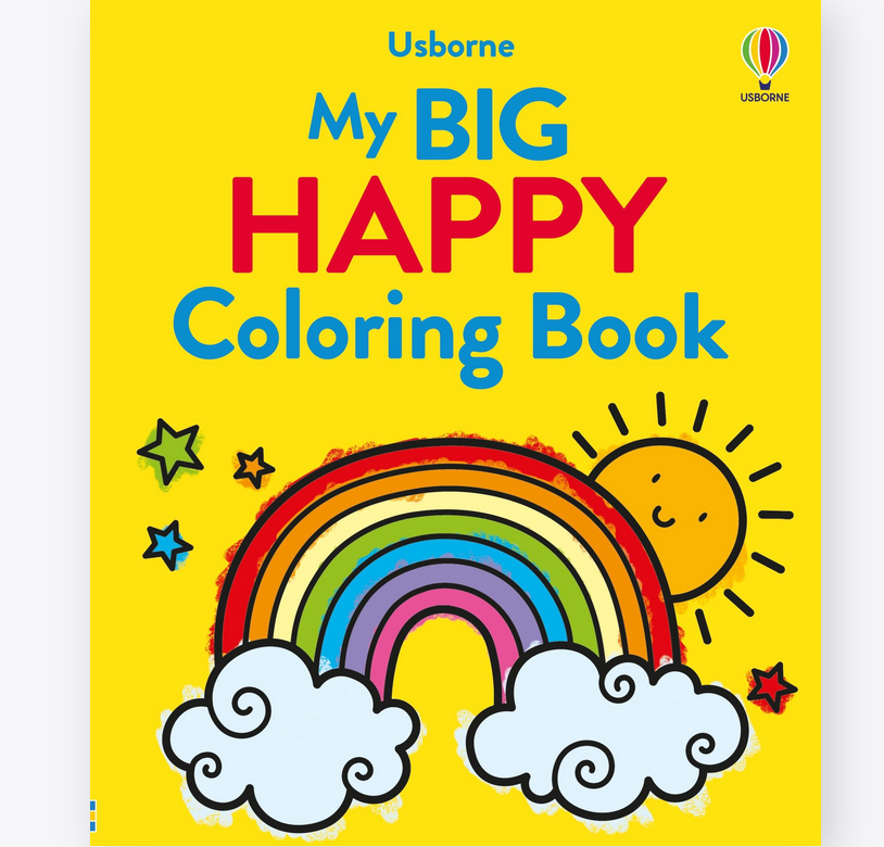 My Big Happy Coloring Book
