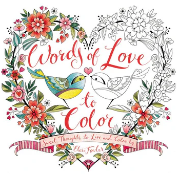 Words of Love to Color