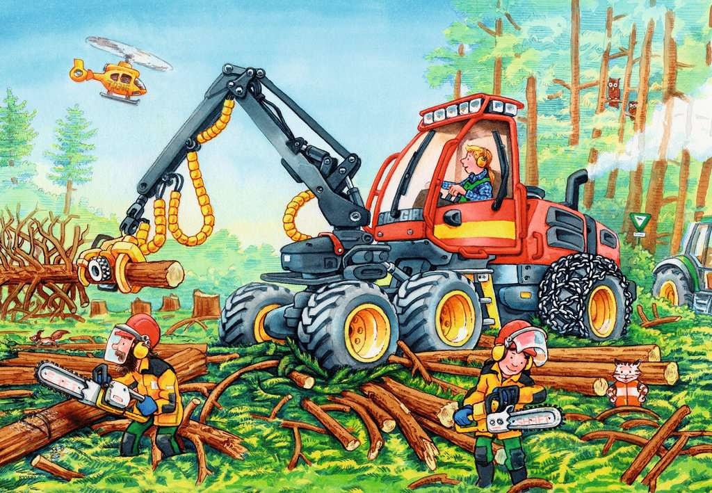 Diggers at Work 2x24pc
