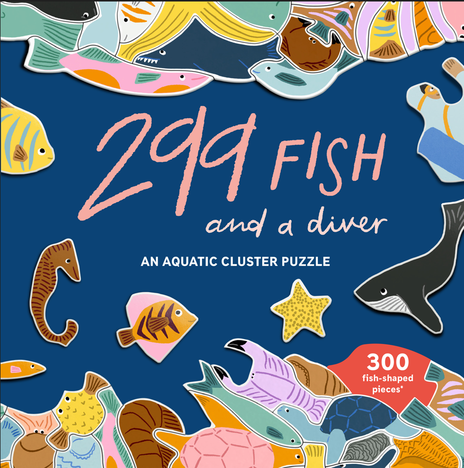 299 Fish and a Diver 300 Piece Puzzle