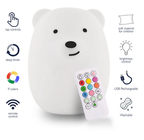 LumiPet Bear Night Light