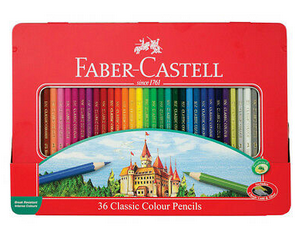 36 Classic Color Pencils Tin Set