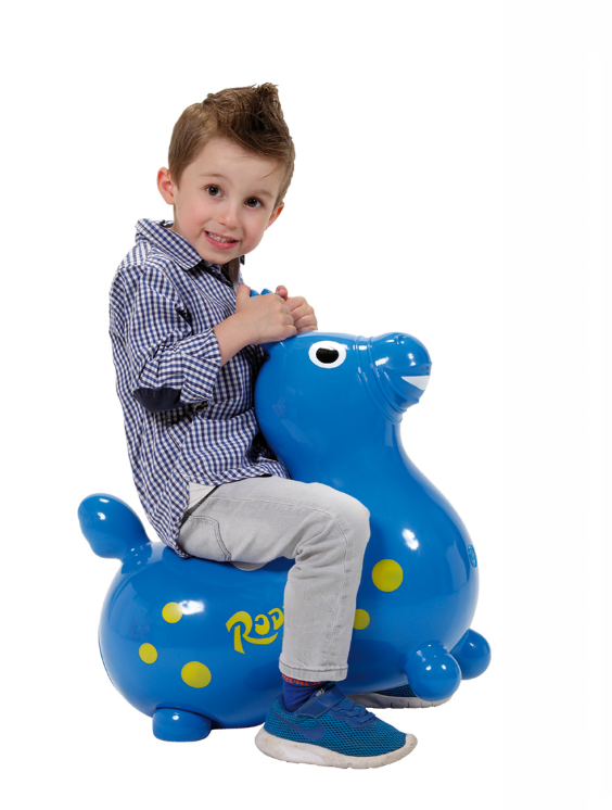 Blue Rody Horse with Pump