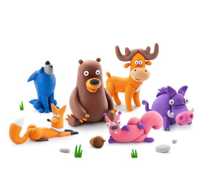 Hey Clay-  Forest Animals