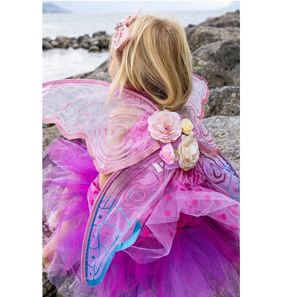 Pink & Blue Fairy Blossom Wings
