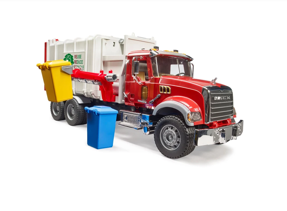 Mack Granite Side Loading Garbage Truck