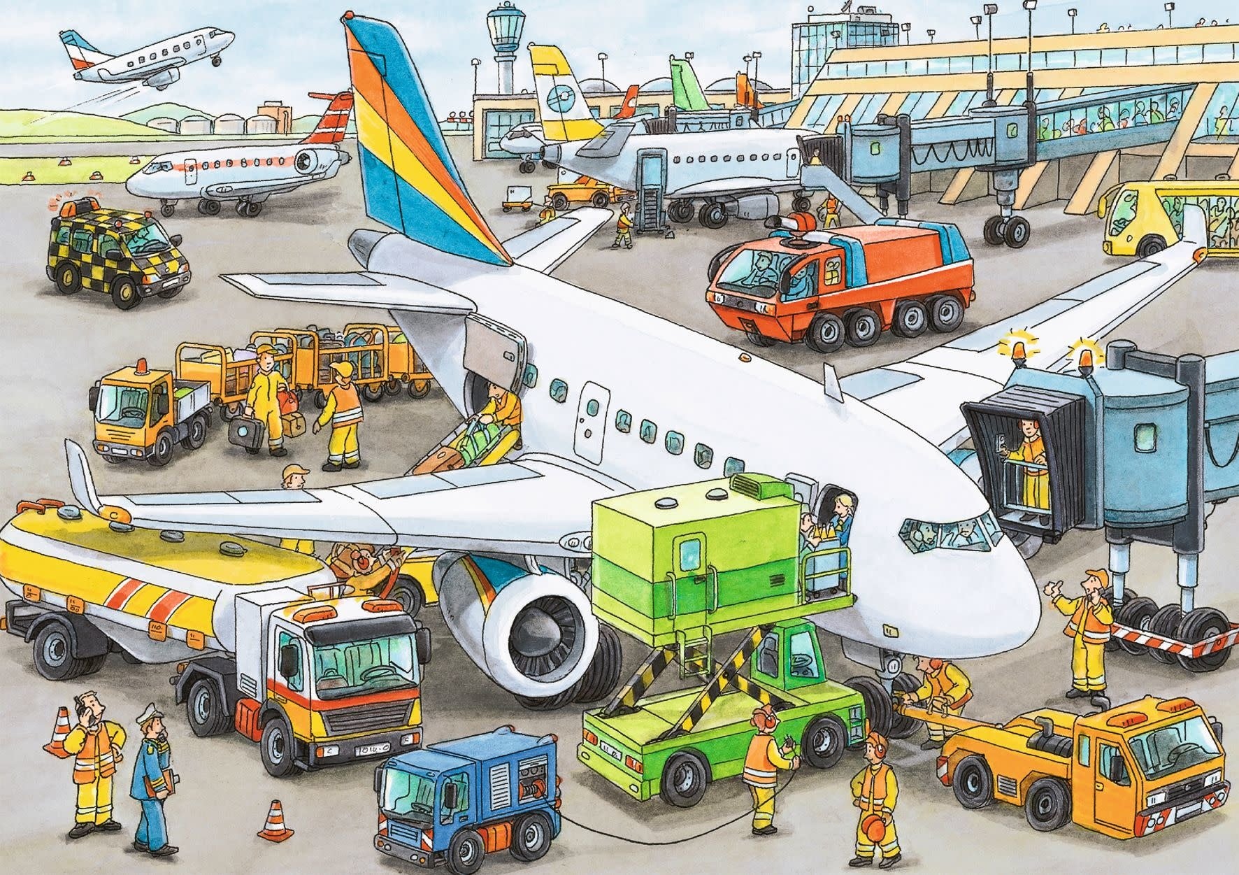 Busy Airport 35pc Puzzle