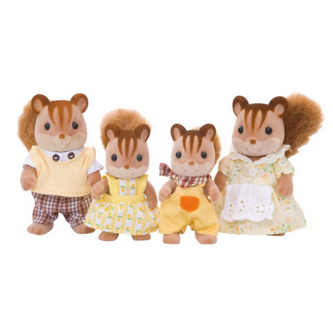 Hazelnut Chipmunk Family