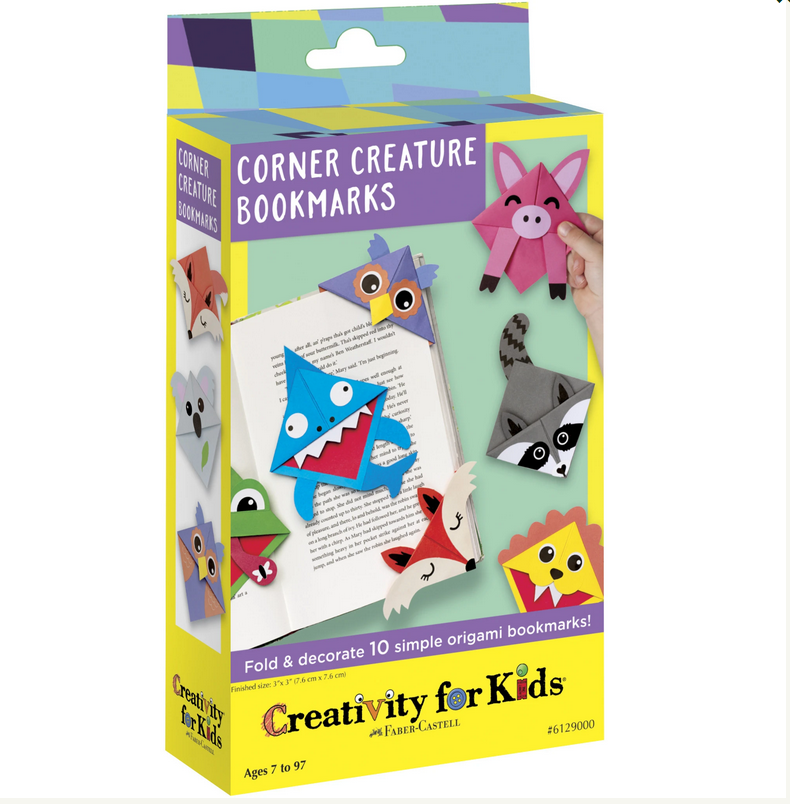 Corner Creature Bookmarks Mini Kit