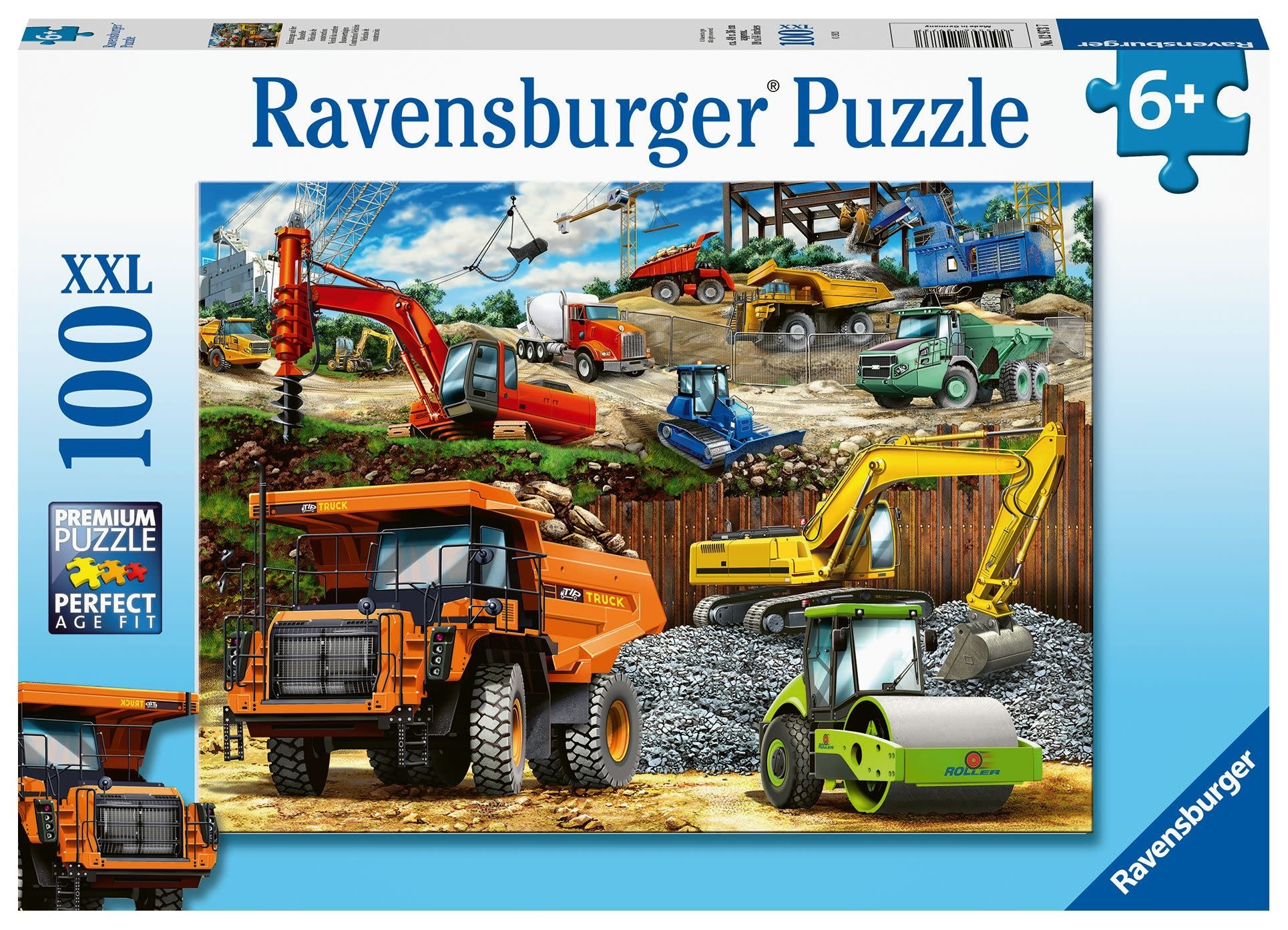 Construction Vehicles 100 pc Puzzle