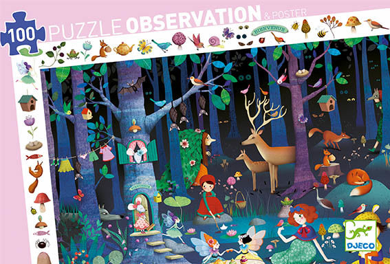 Enchanted Forest 100pc Observation Puzzle