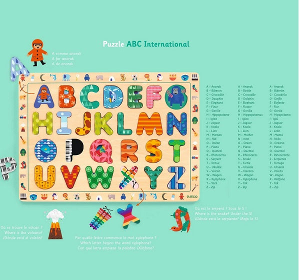ABC Wooden Puzzle