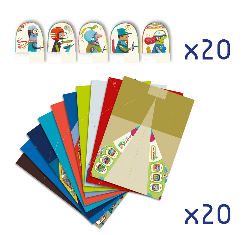 Origami Airplanes Kit