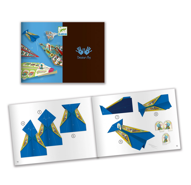Origami Airplanes Kit