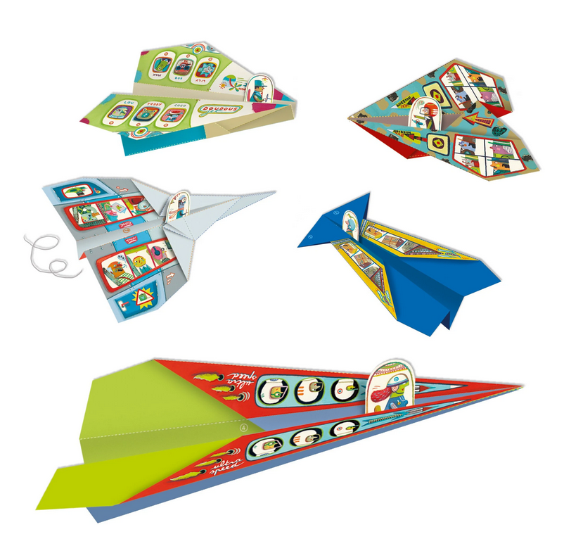 Origami Airplanes Kit