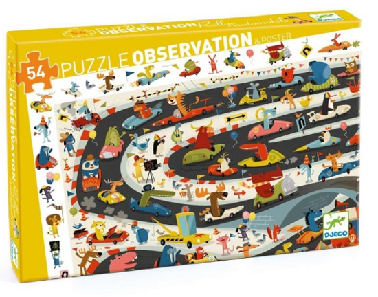 Djeco Space 200pc Observation Jigsaw Puzzle + Poster + Booklet — Busy Bee  Toys