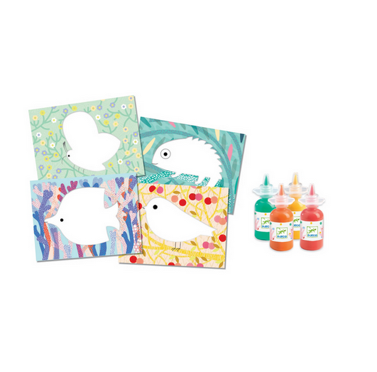 Petite Barbouille Mess-Free First Finger Painting Kit