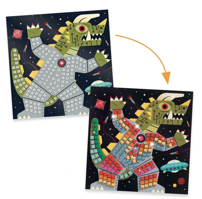 Space Battle Mosaics