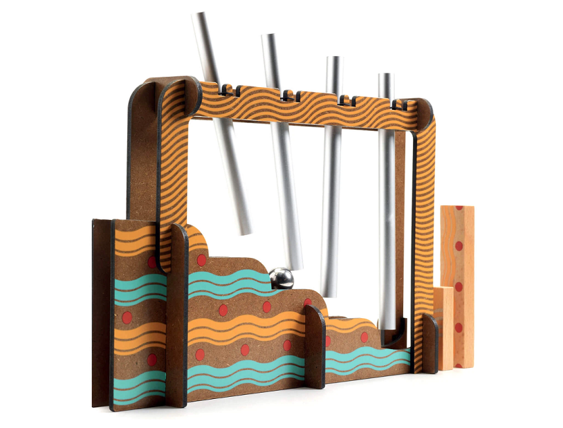 Zig & Go Music - 52pc Chain Reaction Construction Set