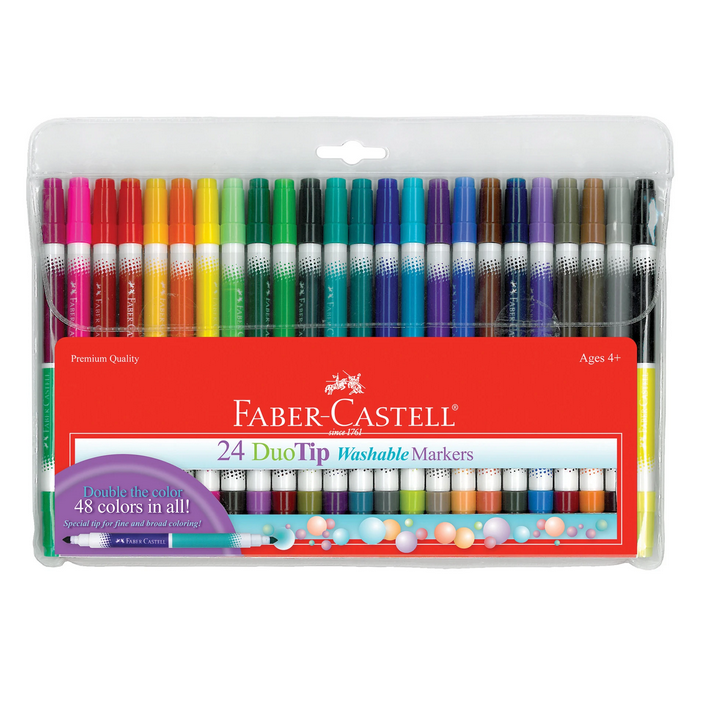 24ct DuoTip Washable Markers