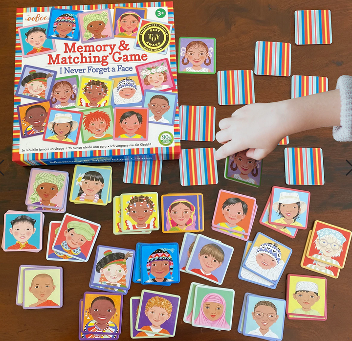 I Never Forget a Face Memory Matching Game