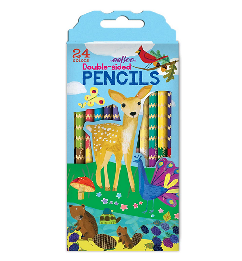 Life On Earth 12 Double Sided Pencils