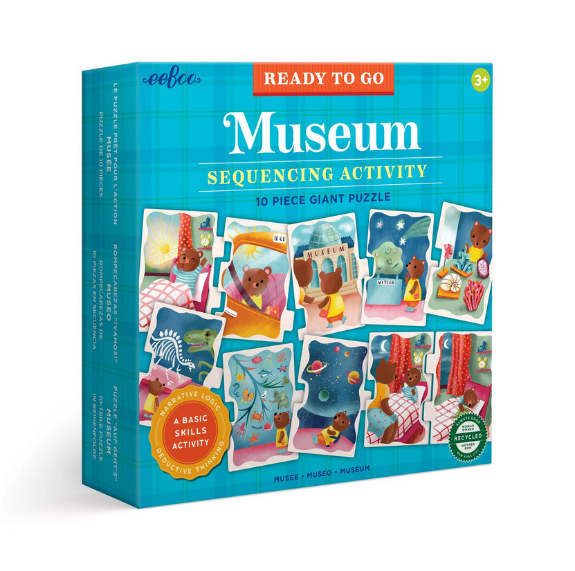 Ready to Go Puzzle - Museum Sequencing Activity