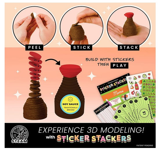 Sticker Stackers: Sushi