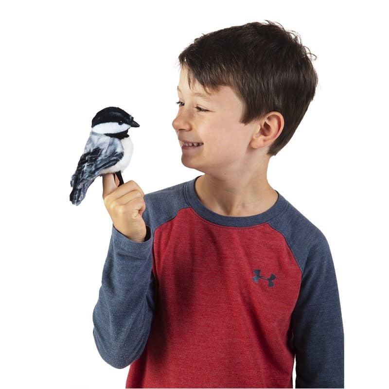 Mini Chickadee Finger Puppet