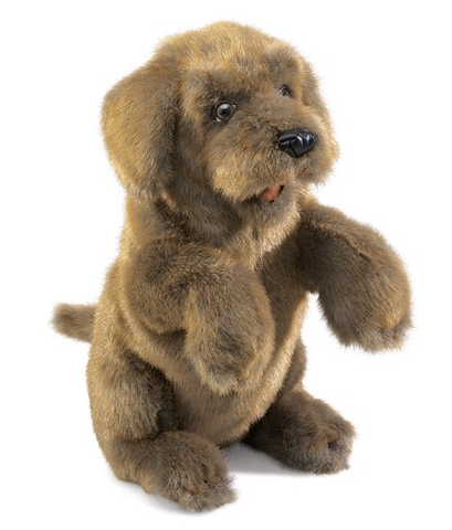 Sitting Dog Puppet