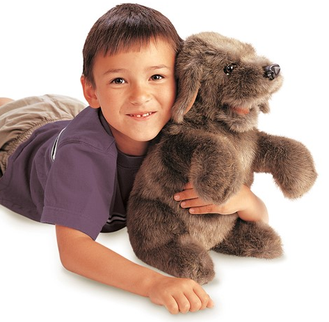 Sitting Dog Puppet