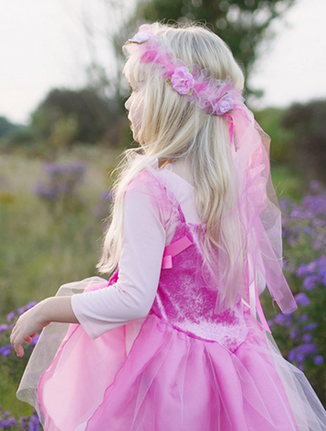 Pink Forest Fairy Halo