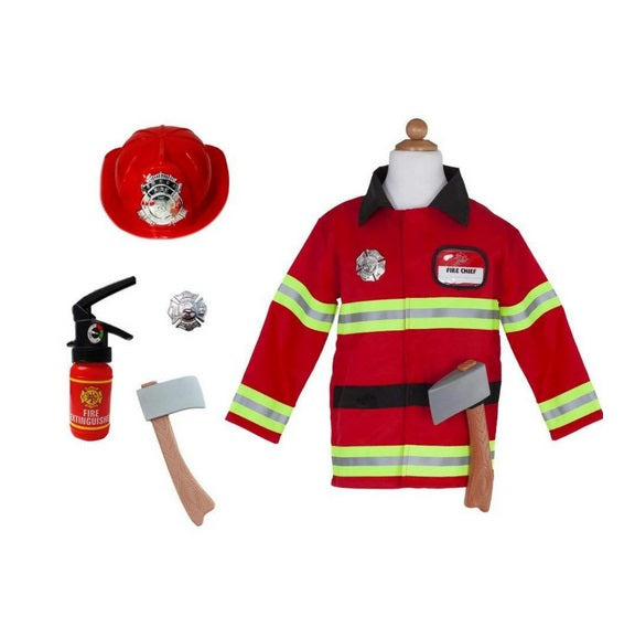 Firefighter with Accessories, 3-4