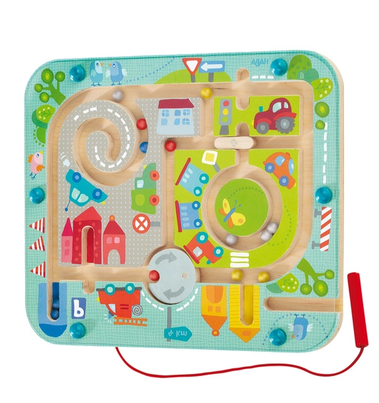 Magnetic Game Town Maze