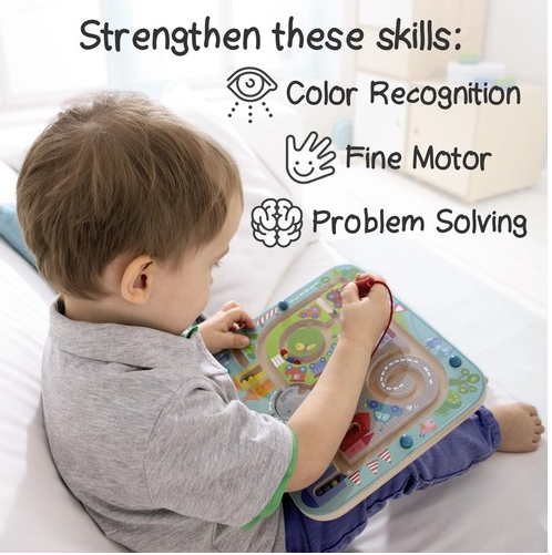 Magnetic Game Town Maze