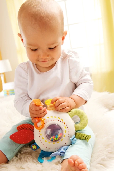 Cuddly Rainbow Round Teether