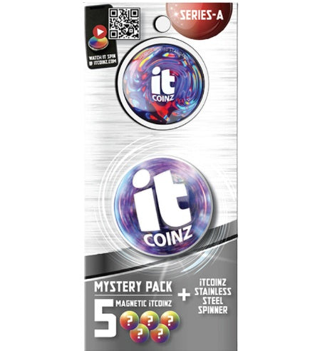 itCoinz Planet Magnetic Spinner & Gameboard Set