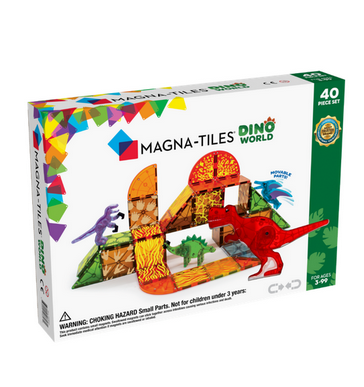 Magna-Tiles Dino World 40 Pc Set