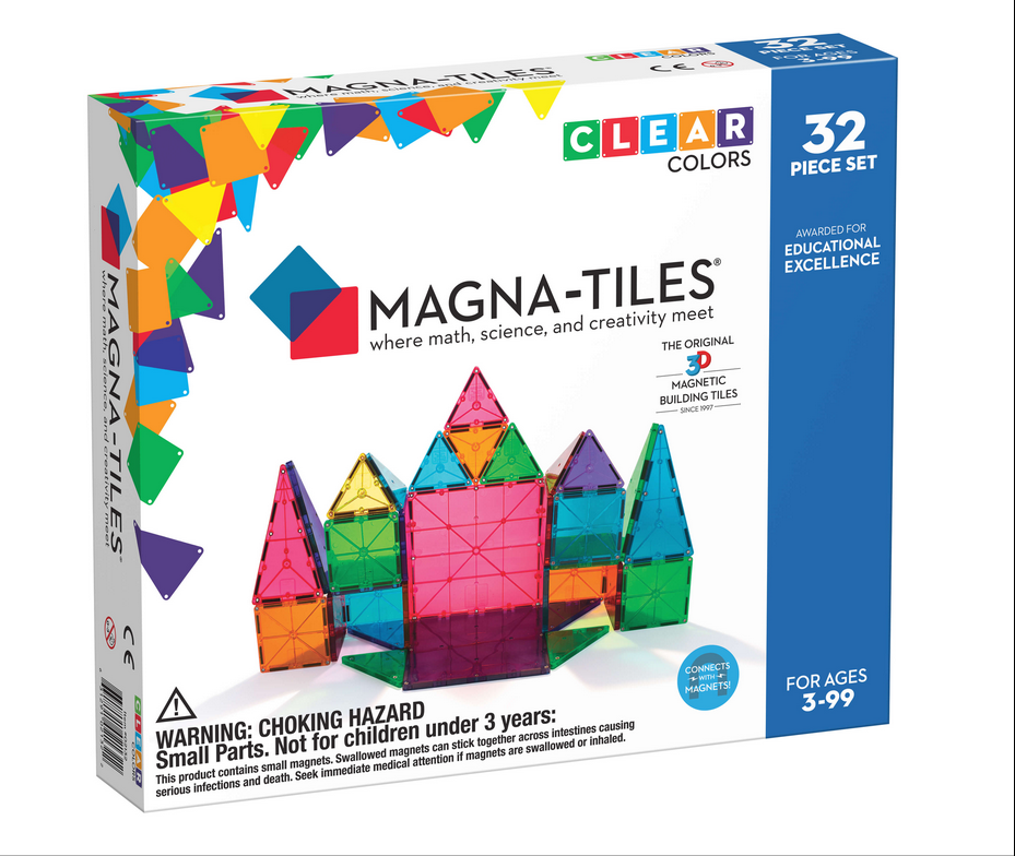 Magna-Tiles Classic 32 Pc Set