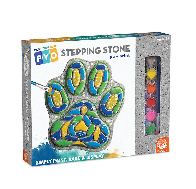 Paint Your Own Stepping Stone: Paw Print