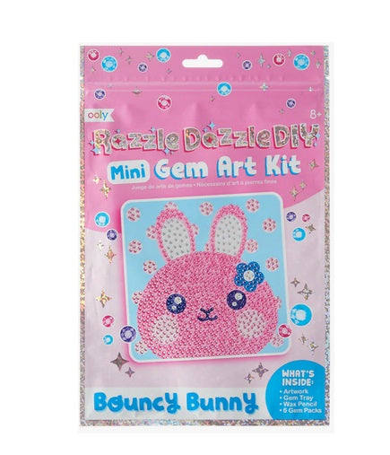 Bouncy Bunny Razzle Dazzle DIY Mini Gem Art Kit