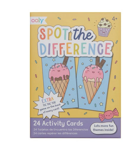 Spot the Difference Activity Cards