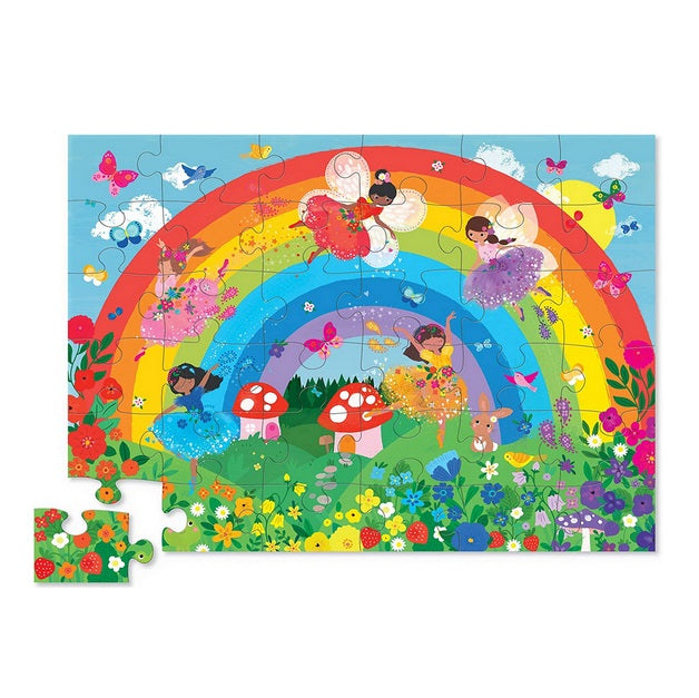 36 Pc Puzzle Over the Rainbow