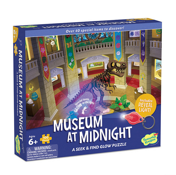 Museum At Midnight Seek & Find Glow Puzzle