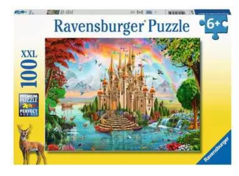 Rainbow Castle 100 pc Puzzle