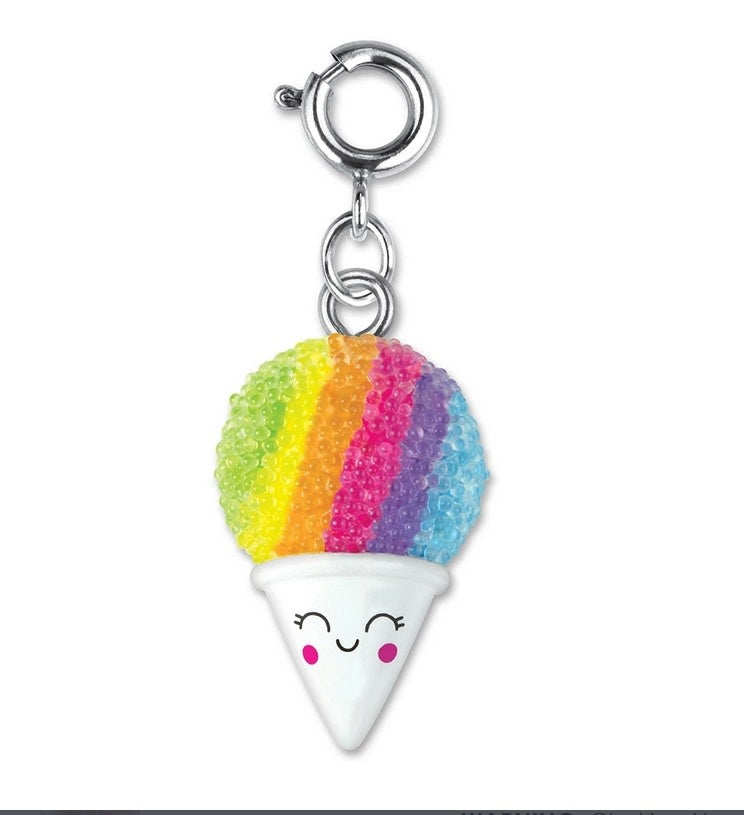 Rainbow Snow Cone Charm