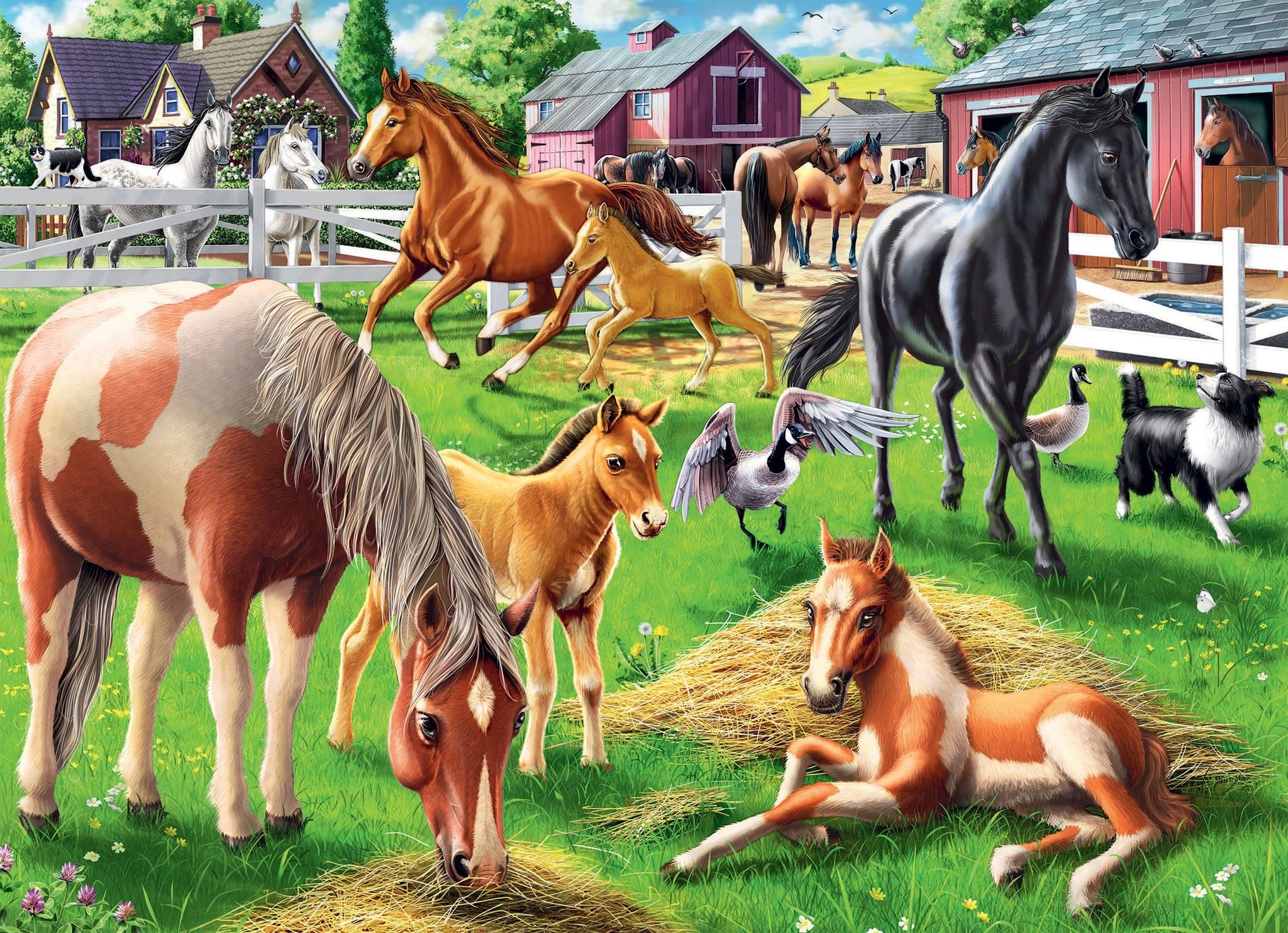 Happy Horses 60 pc